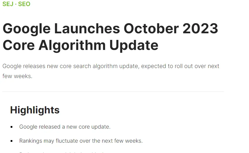 news and events post - Algorithm Launch