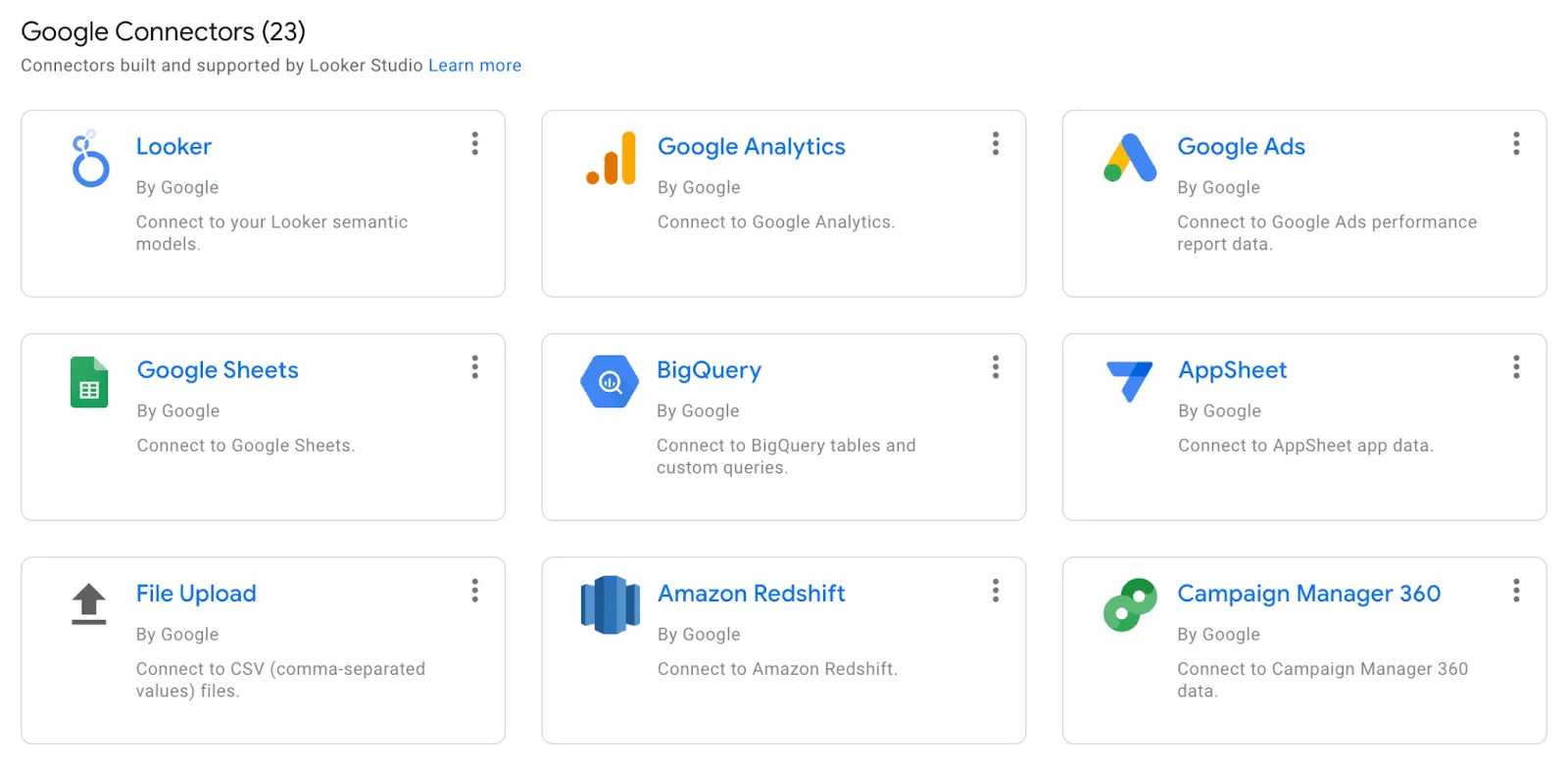 GSC - Google Connectors