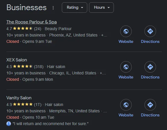 Google my business for Local SEO ranking