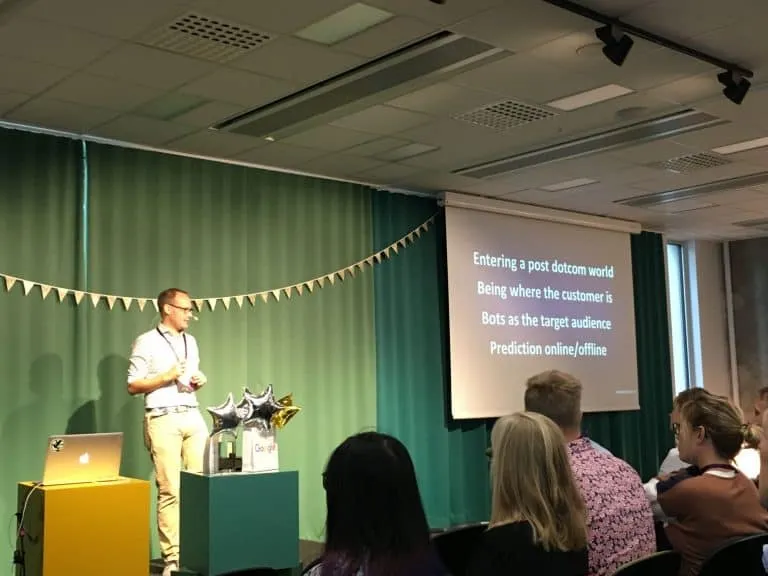 Ola Anderson at SearchStars 2018